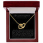 Interlocking Hearts Necklace Granddaughter