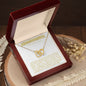 Interlocking Heart Necklace Granddaughter
