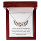 Memorial Necklace Interlocking Hearts