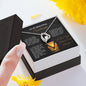 Soulmate Necklace: Forever Love Sunset