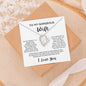 Gorgeous Wife Necklace: Forever Love