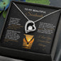 Soulmate Necklace Sunset: Forever Love