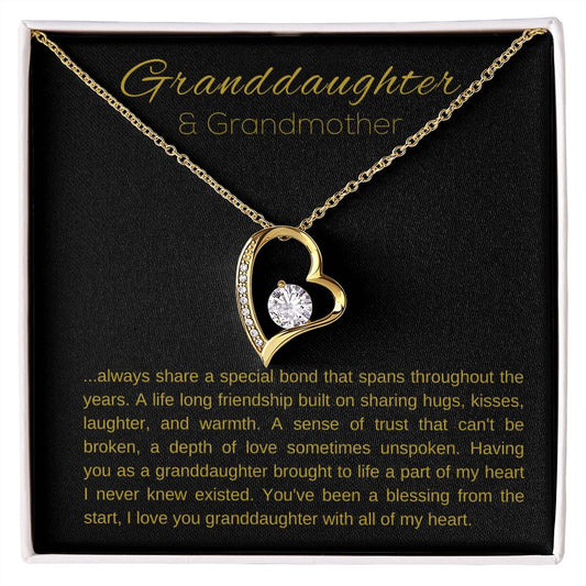 Forever Love Necklace Granddaughter