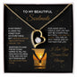 Soulmate Necklace Sunset: Forever Love