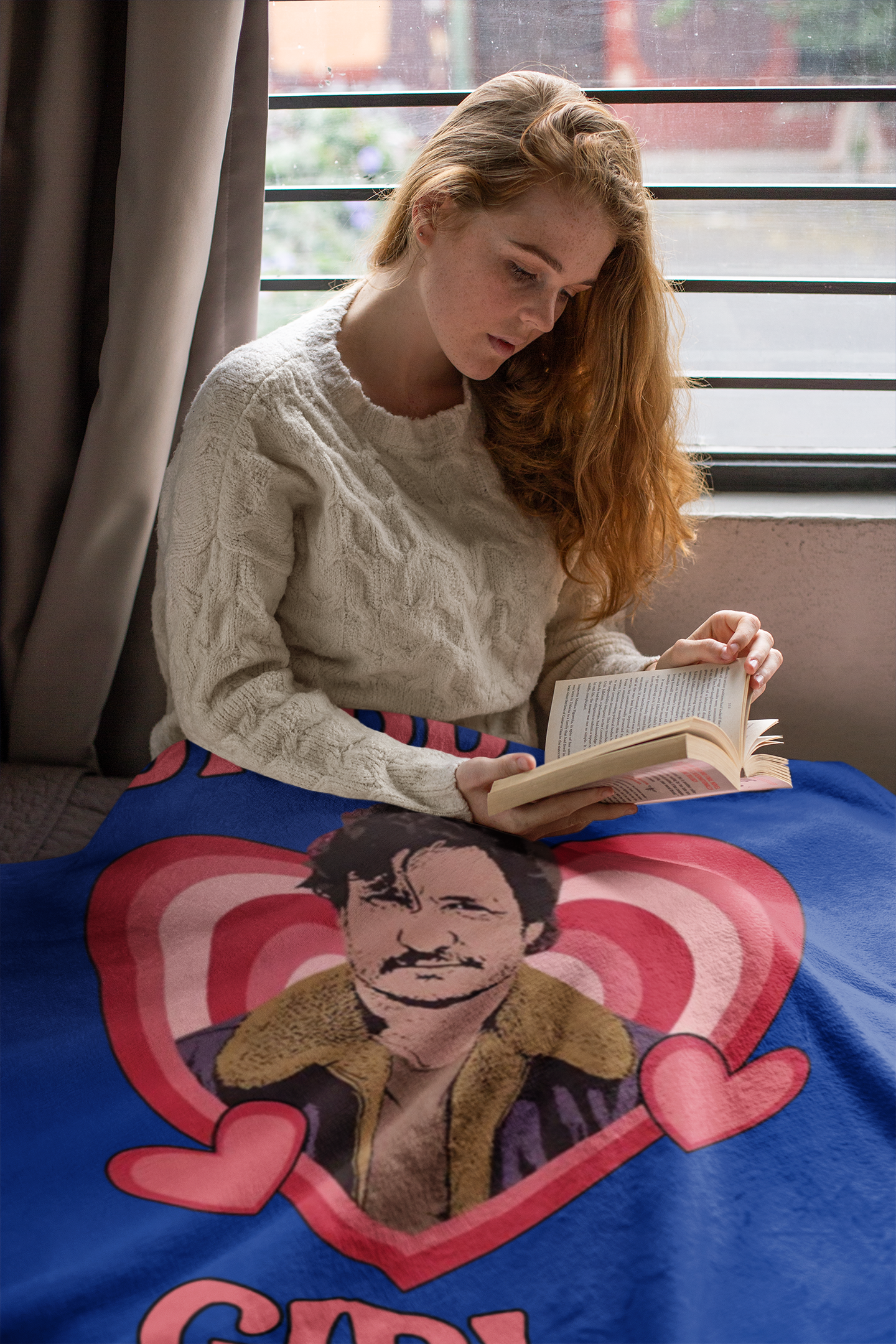 Pedro Pascal Fleece Blanket 50x60