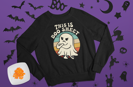 Boo Sheet Pullover Sweatshirt