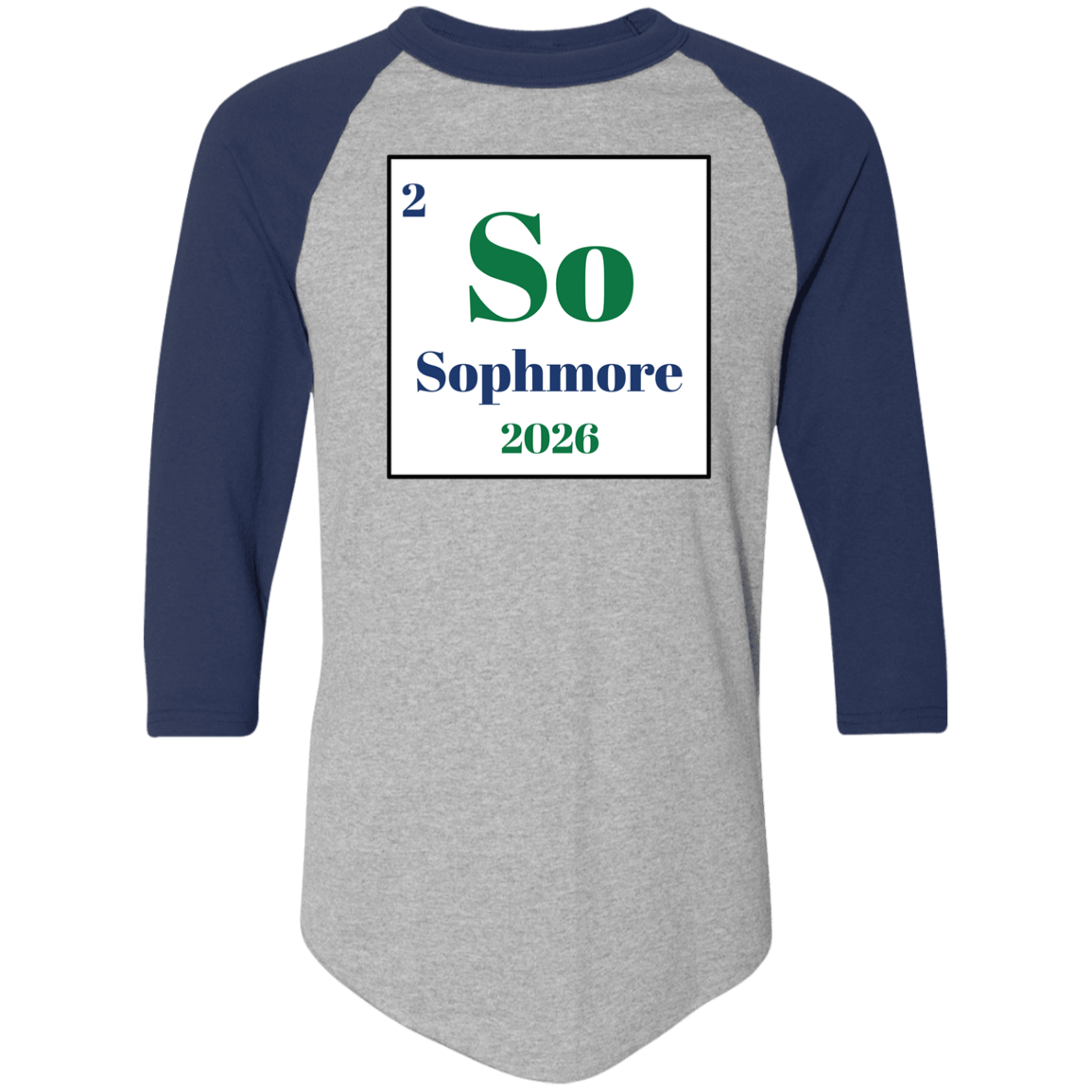 Sophomore Periodic Raglan Shirt