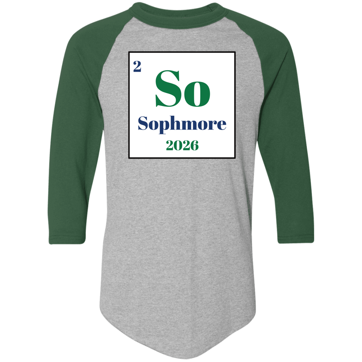 Sophomore Periodic Raglan Shirt