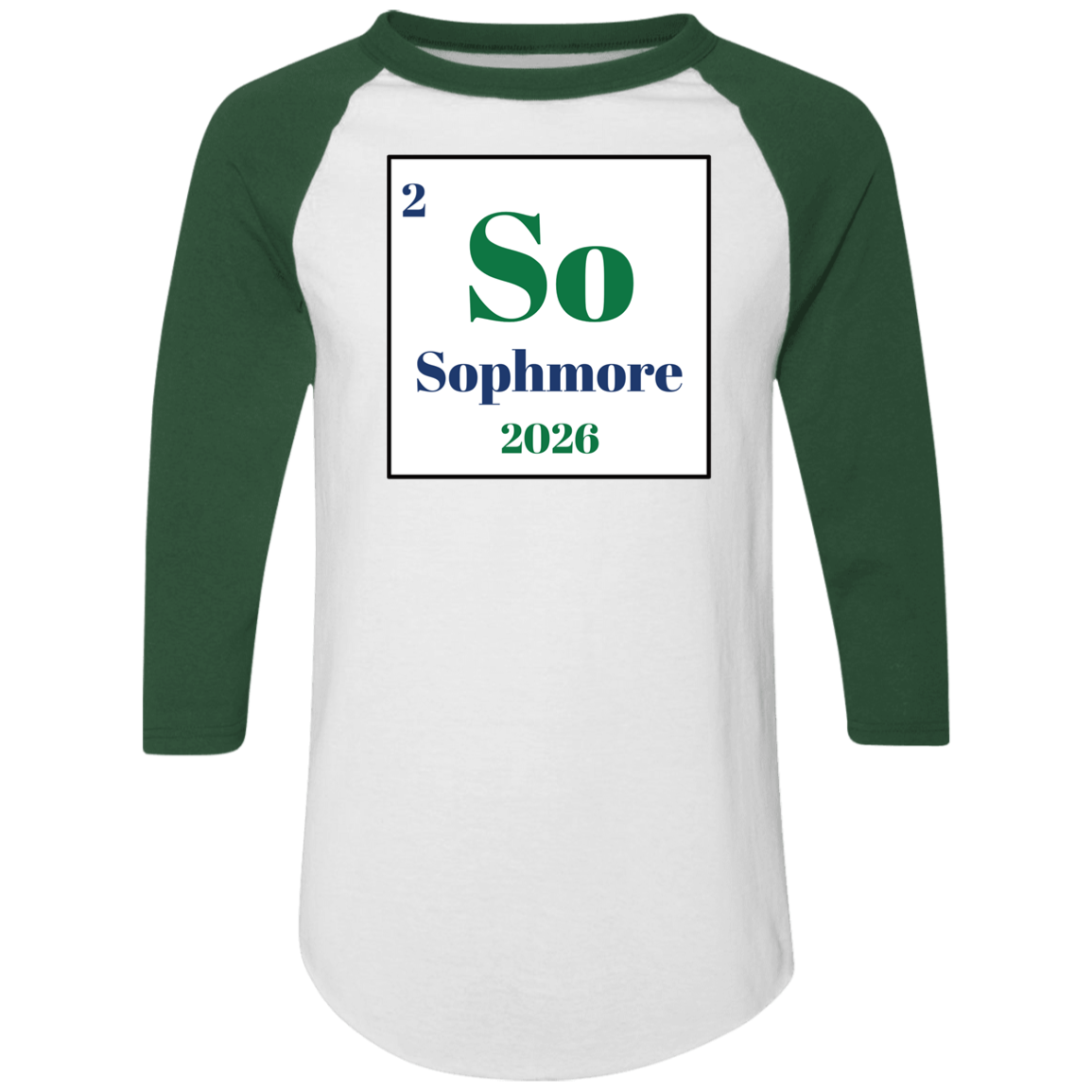 Sophomore Periodic Raglan Shirt