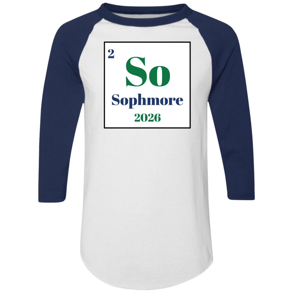 Sophomore Periodic Raglan Shirt