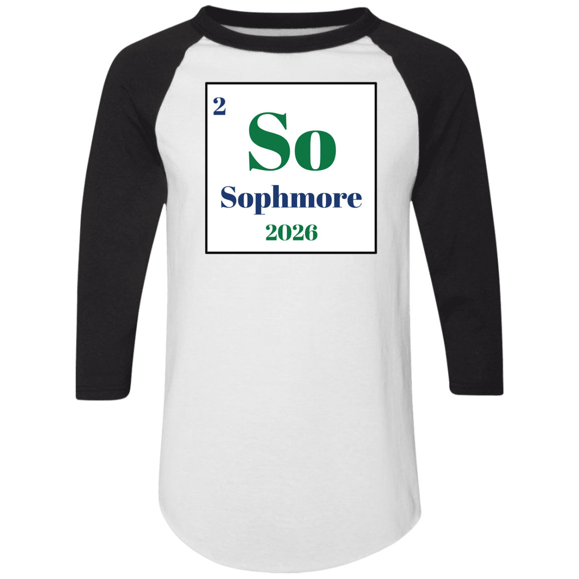 Sophomore Periodic Raglan Shirt