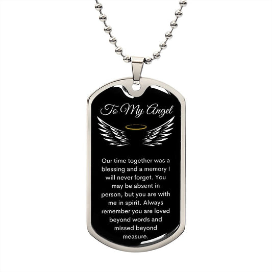 Angel Dog Tag