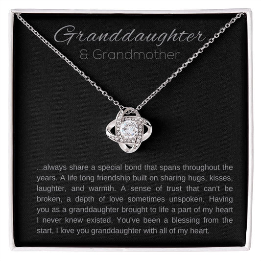 Love Knot Necklace Granddaughter
