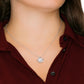 Mom No Matter What Love Knot Necklace 2