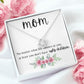 Mom No Matter What Love Knot Necklace 2