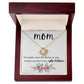 Mom No Matter What Love Knot Necklace 2