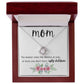 Mom No Matter What Love Knot Necklace 2