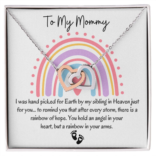 Rainbow Baby Necklace