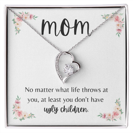 Mom No Matter What Forever Love Necklace