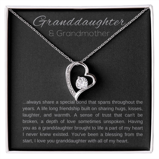 Forever Love Necklace Granddaughter